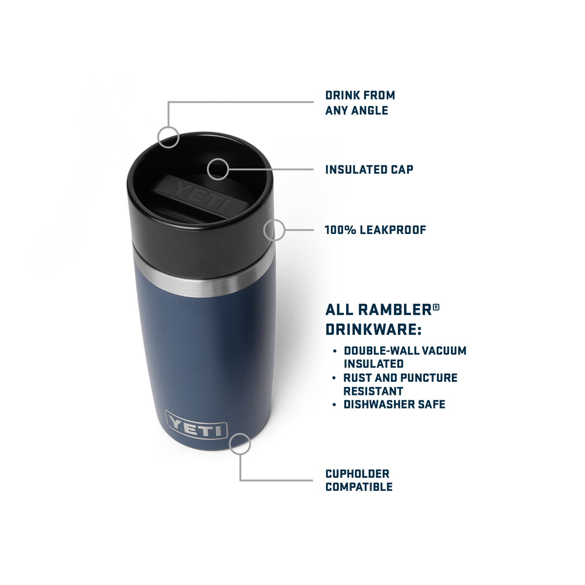 Rambler® 12 oz (355 ml) Travel Bottle