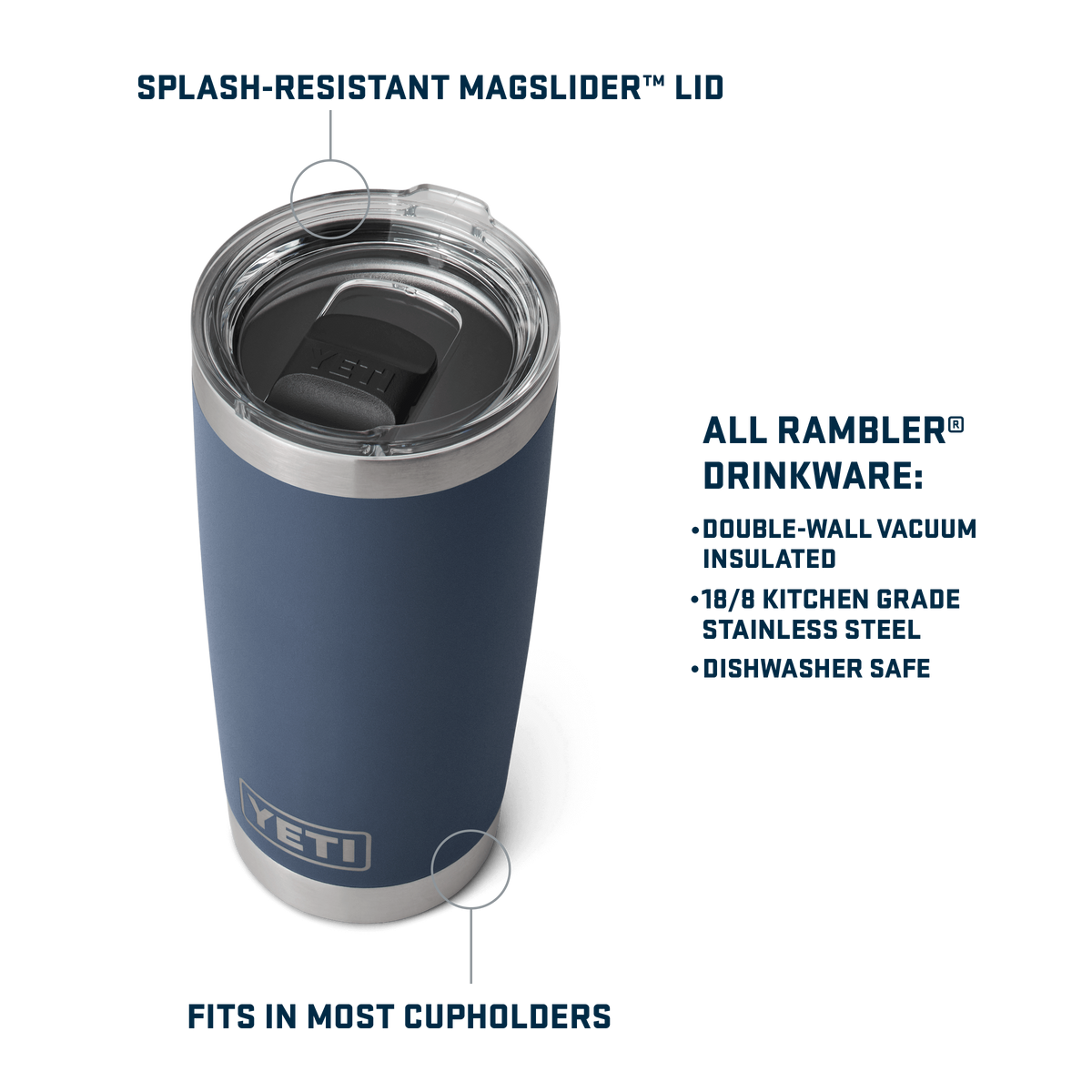 Rambler® 20 oz (591 ml) Tumbler