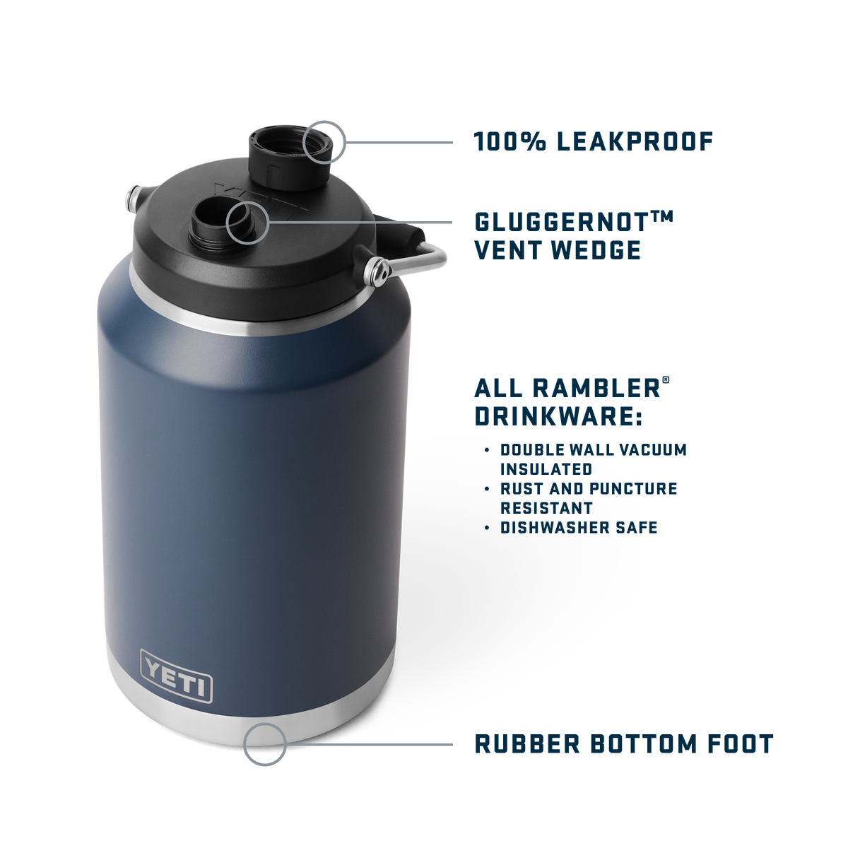 Rambler® One Gallon (3.8L) Jug