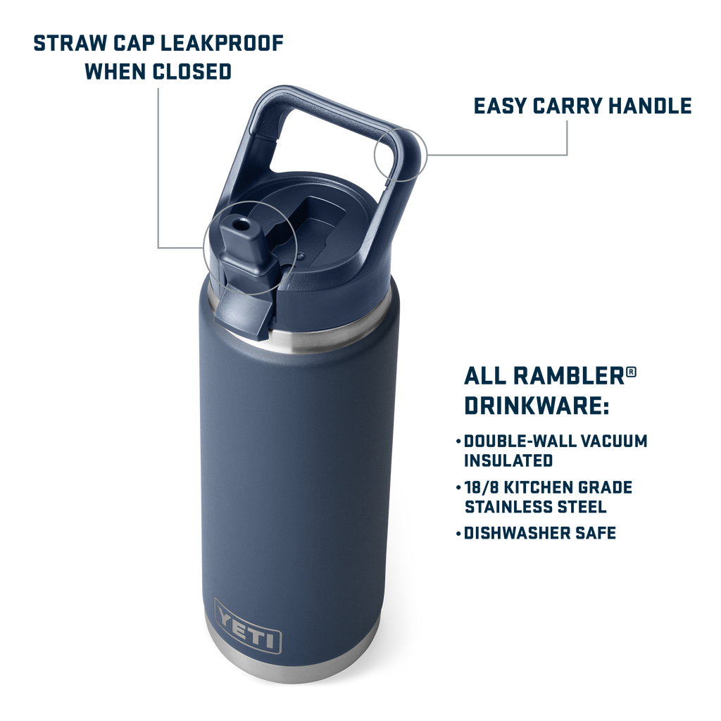 Rambler® 26 oz (769 ml) Straw Bottle