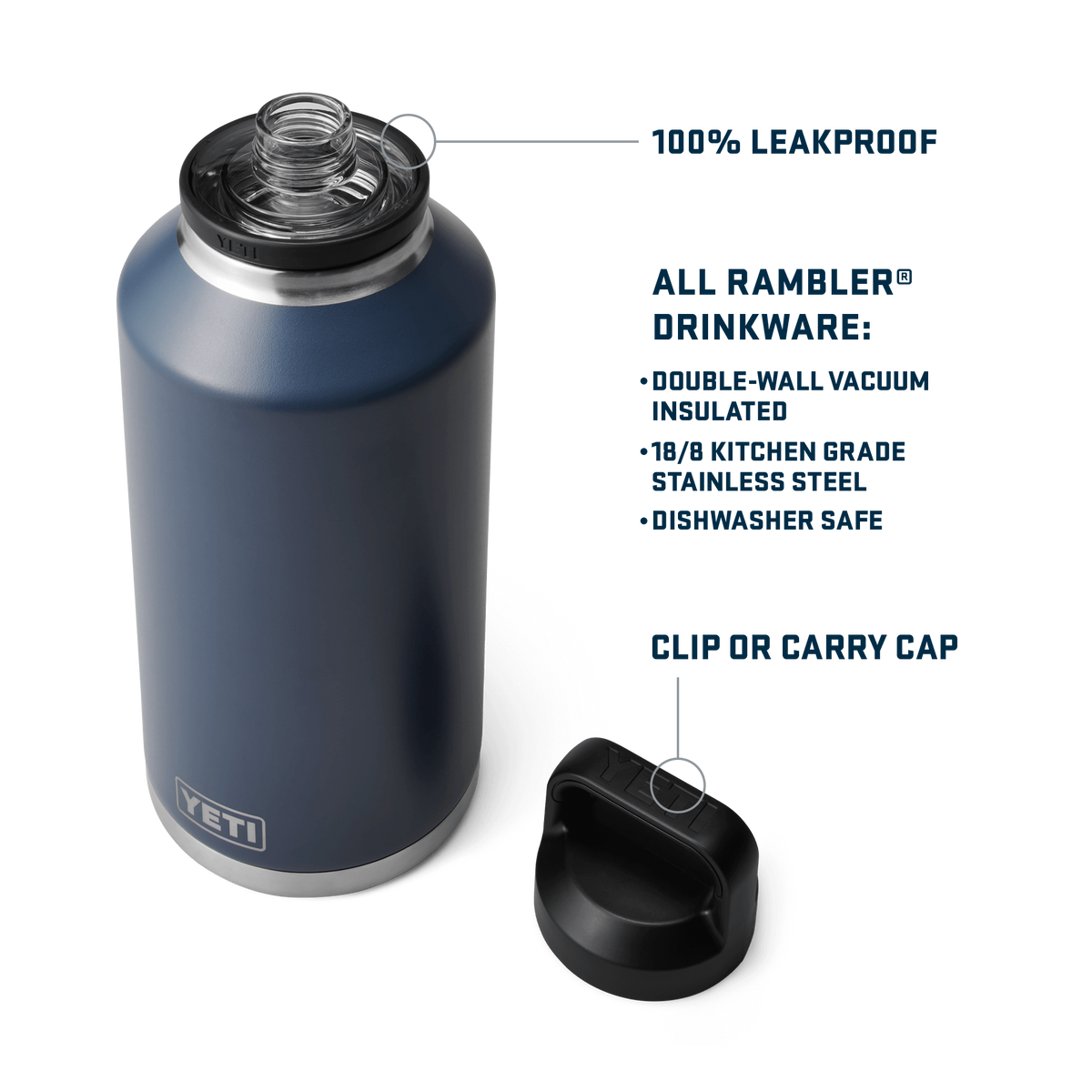 Rambler® 64 oz (1.9 L) Bottle With Chug Cap