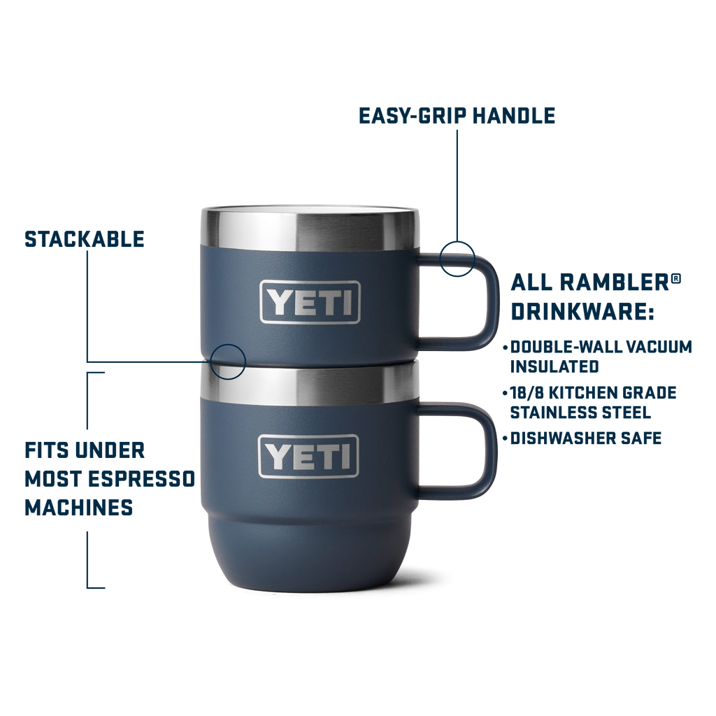 Rambler® 6 oz (177 ml) Stackable Mugs