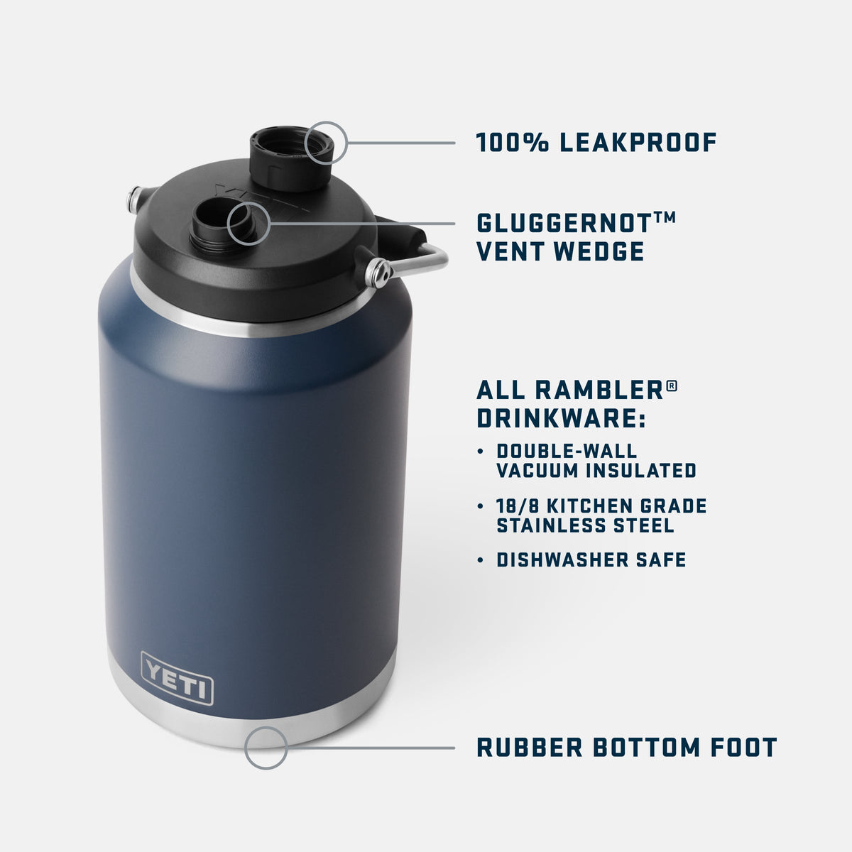 Rambler® One Gallon (3.8L) Jug