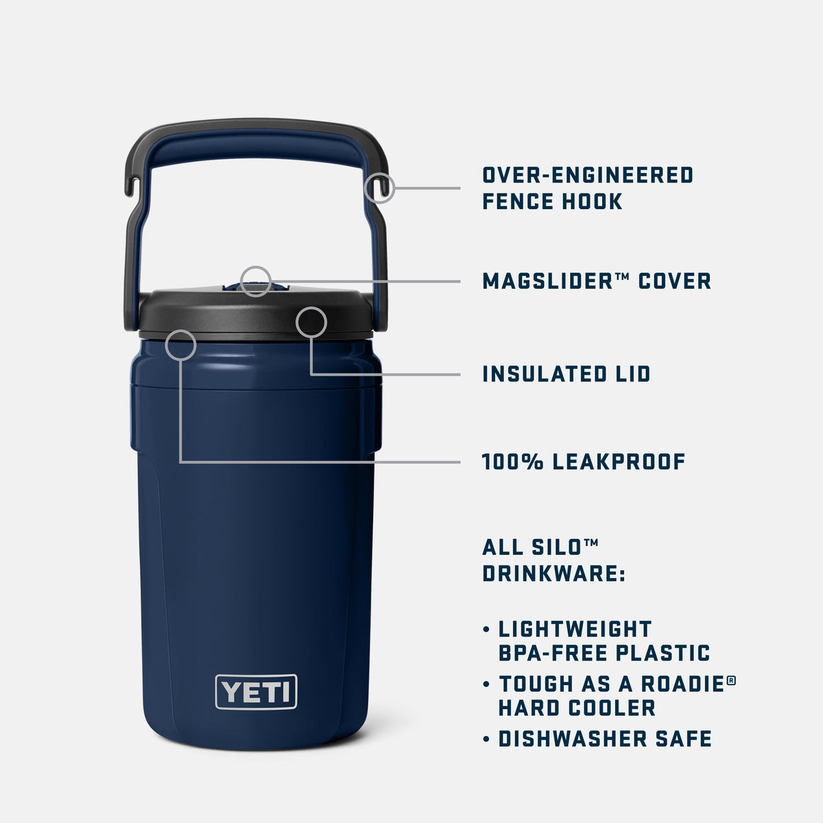 Silo™ 40 oz (1.1 L) Jug with Straw Cap