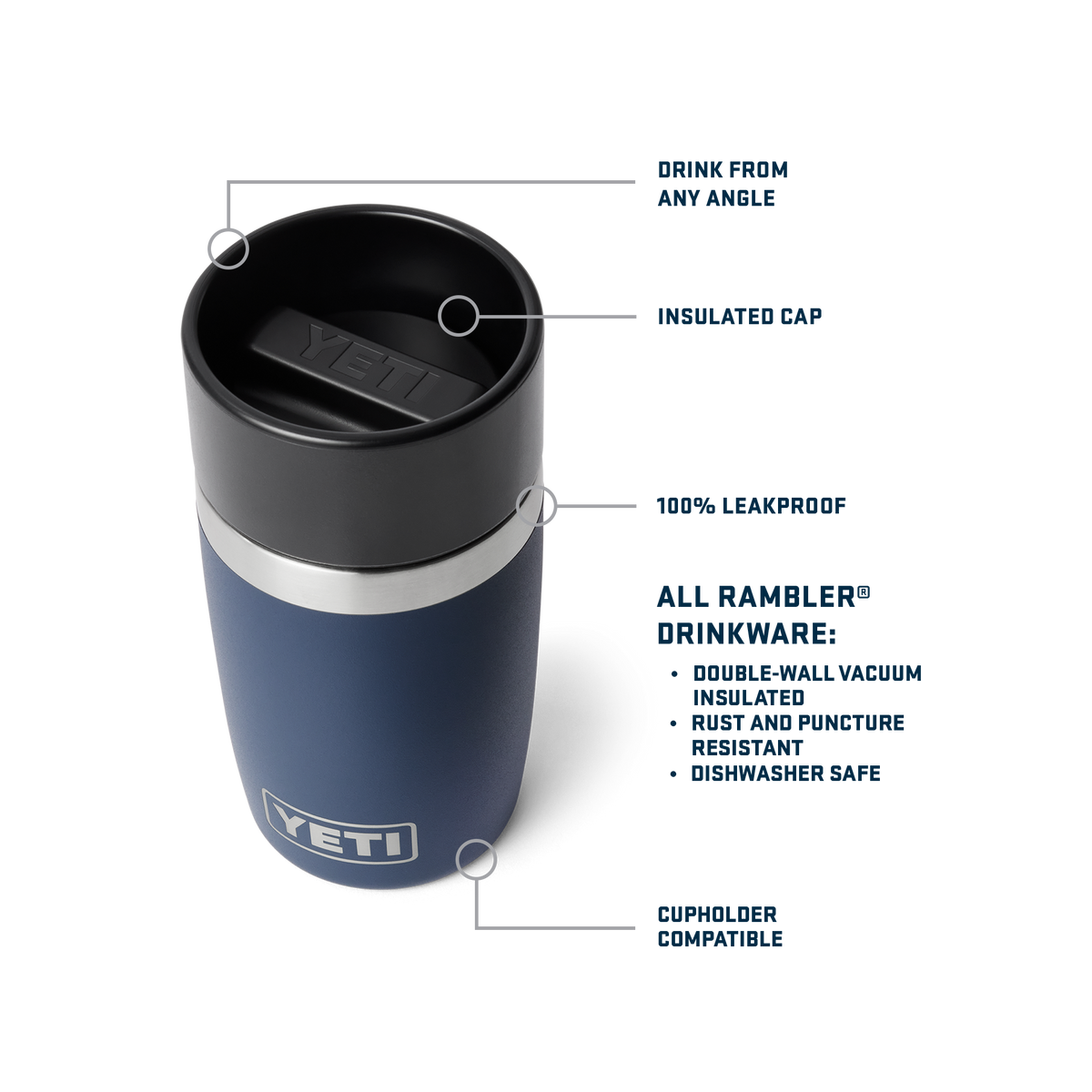 Rambler® 8 oz (236 ml) Travel Bottle